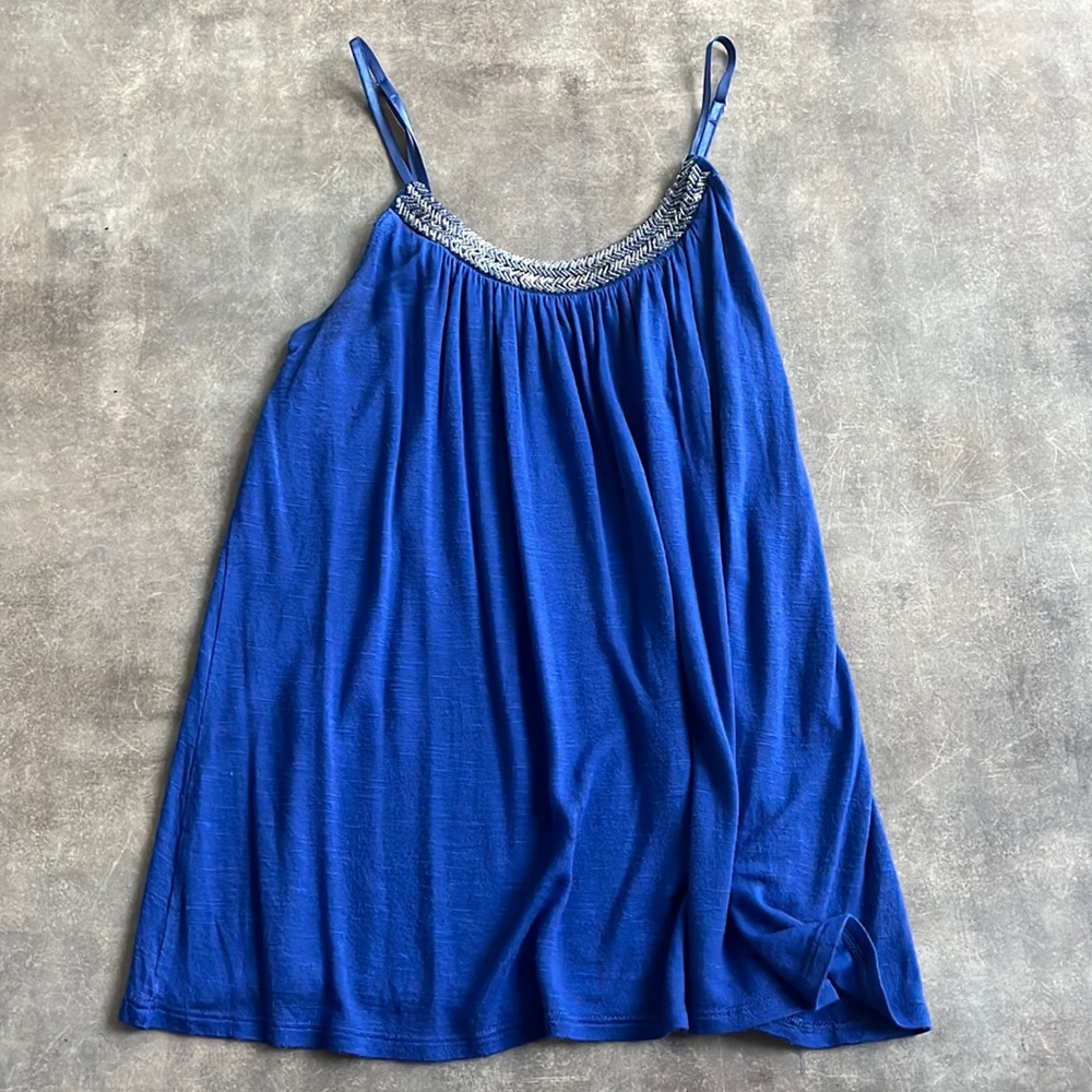 Blue Jeweled Blouse Candies